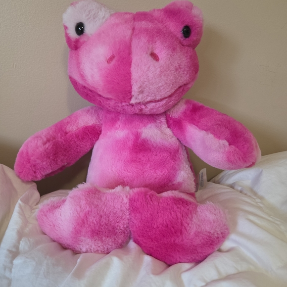 Build-A-Bear Other - Pink Tie-Dye Frog Build A Bear BNWT